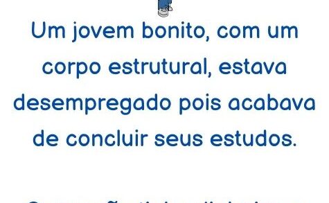 Um jovem bonito com um corpo estrutural