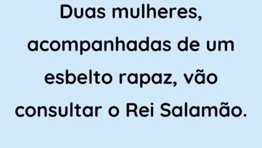 Duas mulheres acompanhadas de um esbelto