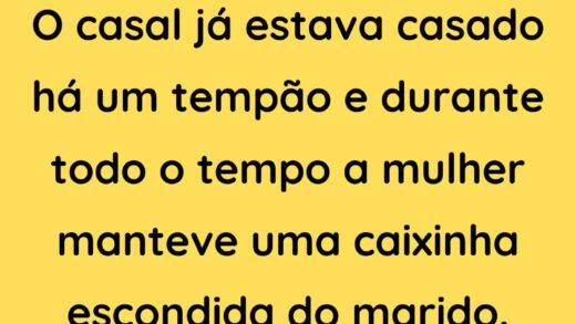 O casal já estava casado há um