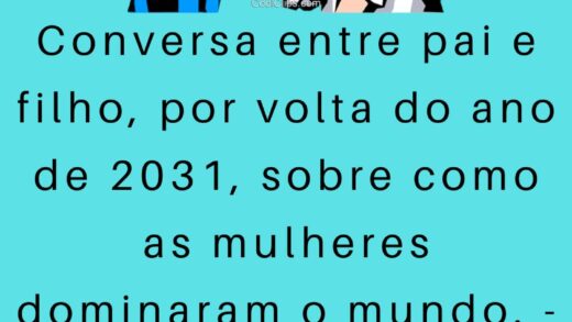 Conversa entre pai e filho