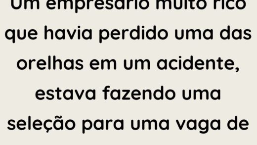 Um empresario muito rico que havia perdido