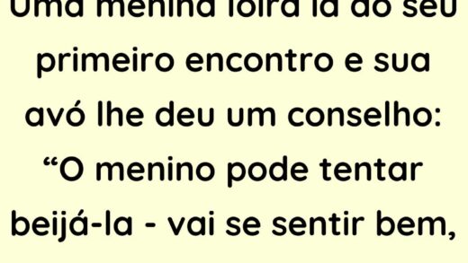 Loira em seu primeiro encontro