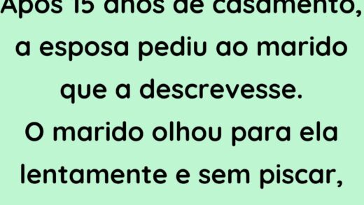 Após 15 anos de casamento