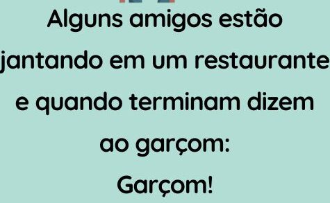 Alguns amigos estão jantando em um restaurante