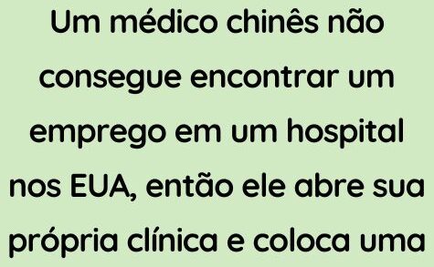 Um médico chinês nos EUA